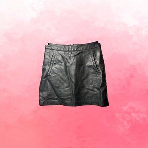 Forever 21 Pleather Mini Skirt